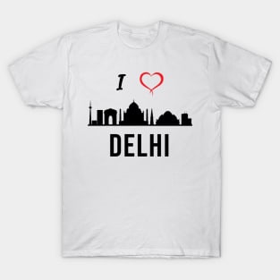 I love Delhi India T-Shirt